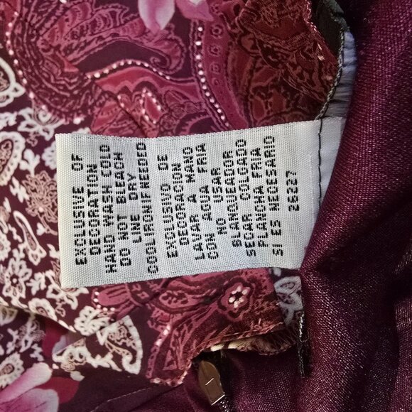 Vintage Sag Harbor Women's Floral Skirt Size 14 - Picture 4 of 5